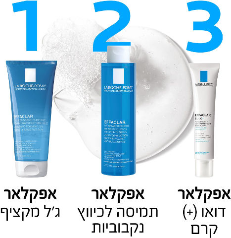 LA ROCHE-POSAY - אפקלאר תמיסה לכיווץ נקבוביות