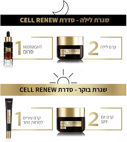 L'Oréal Paris - AGE PERFECT RENAISSANCE CELL RENEW קרם לילה