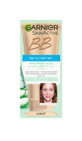 GARNIER - SKIN NATURALS קרם לחות BB בתוספת גוון ללא שמן 01