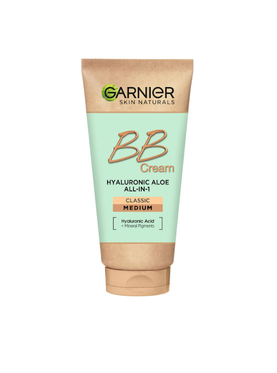 GARNIER - SKIN NATURALS קרם לחות BB בתוספת גוון מדיום