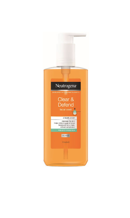NEUTROGENA - CLEAR & DEFEND תרחיץ יומי