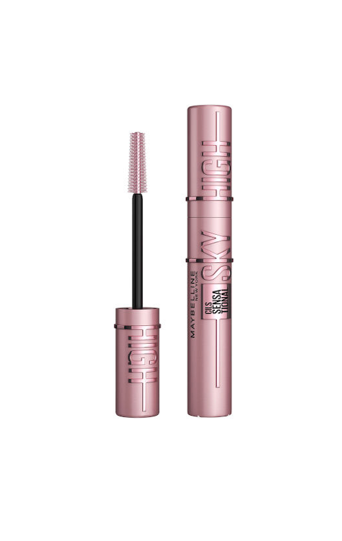 MAYBELLINE - SKY HIGH CLIS Sensational מסקרה לאפקט הארכה מקסימלי ונפח מלא של הריסים