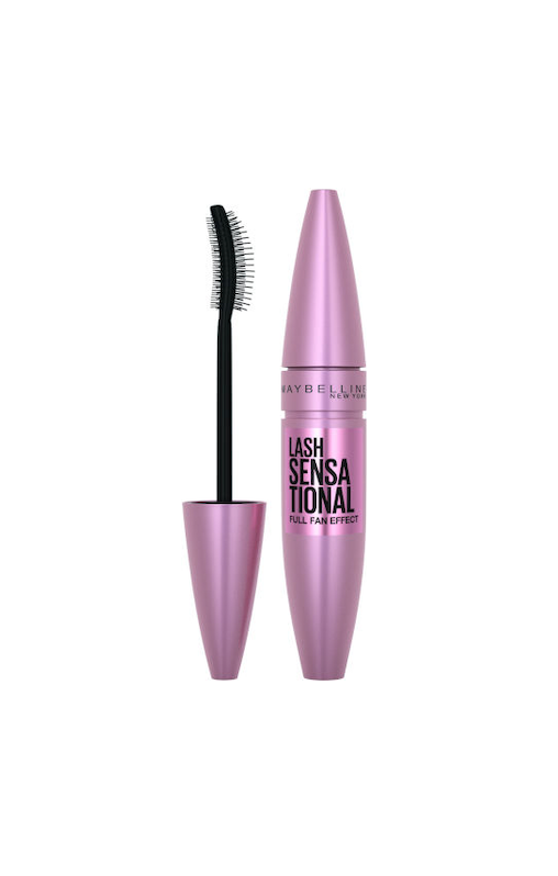 MAYBELLINE - LASH SENSATIONAL מסקרה להענקת נפח מירבי והפרדת הריסים בגוון שחור