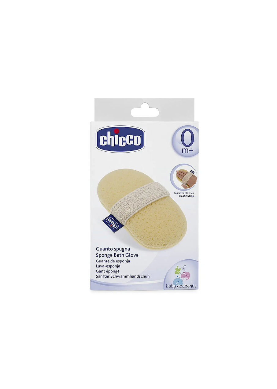 CHICCO – ספוג כפפה – Sponge Bath Glove