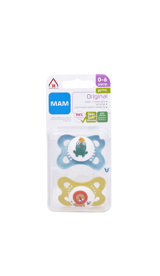 MAM - זמן לאהבה מוצץ סיליקון 0-6