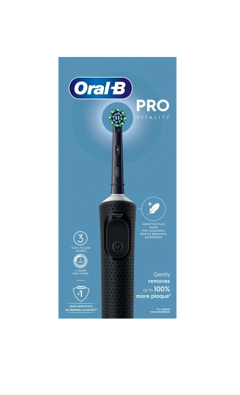 ORAL-B - מברשת שיניים חשמלית נטענת  Vitality Pro D103 - צבע שחור