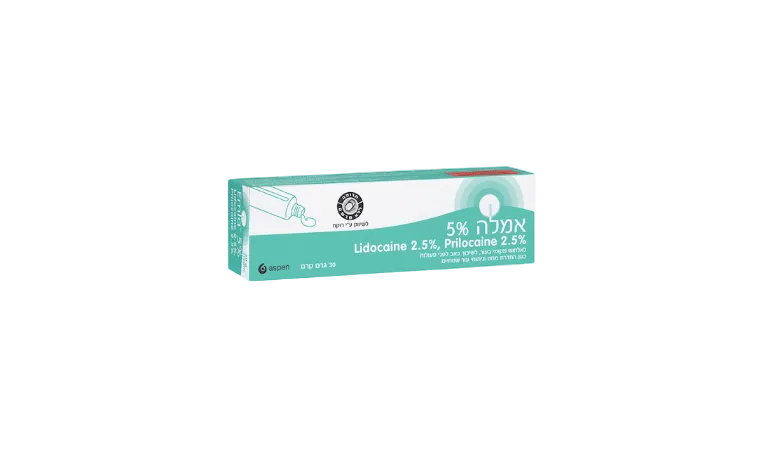 EMLA אמלה 5% קרם מיועד לאלחוש מקומי