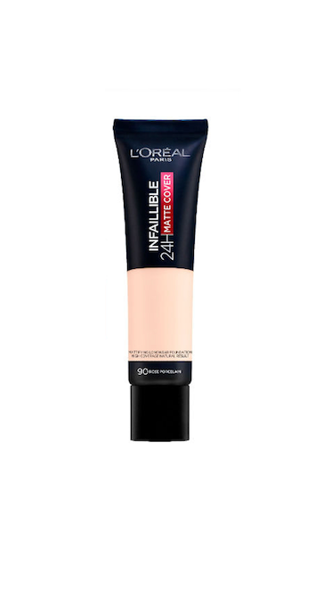 L'OREAL PARIS - INFALLIBLE MATTE COVER מייק אפ עמיד עד 24 שעות