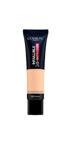 L'OREAL PARIS - INFALLIBLE MATTE COVER מייק אפ עמיד עד 24 שעות