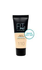 MAYBELLINE - FIT ME MATTE PORELESS מייק אפ