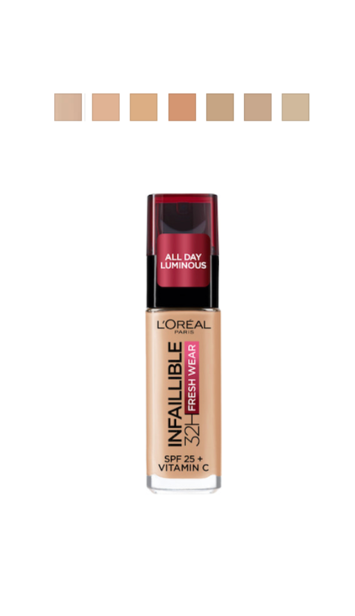 L'OREAL PARIS - INFALLIBLE FRESH WEAR מייק אפ