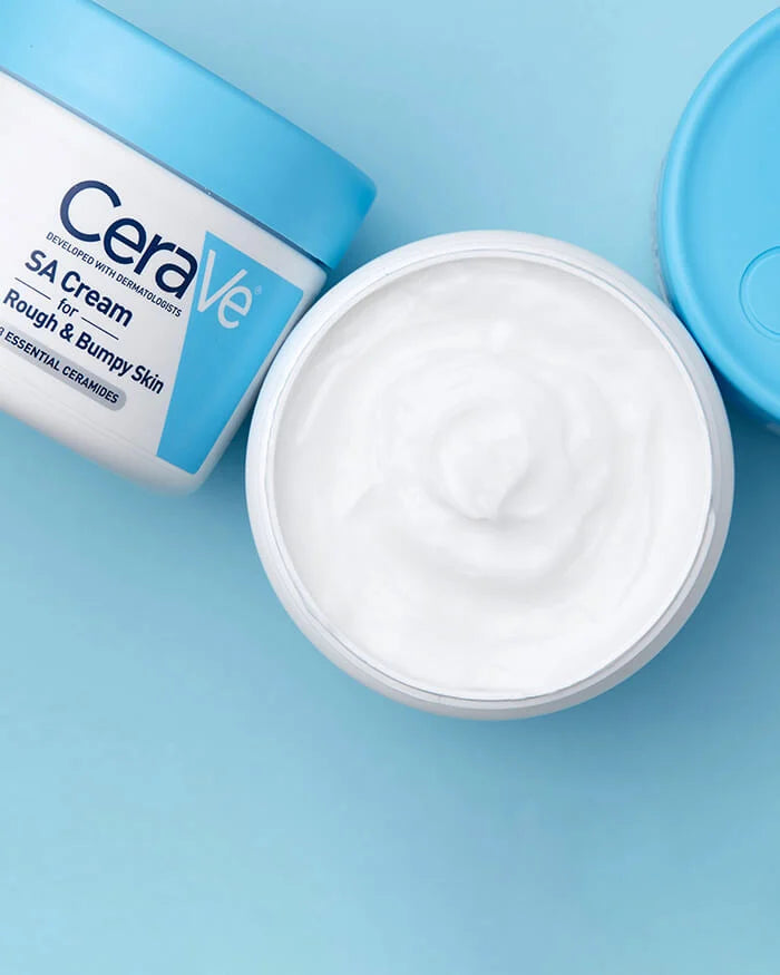 CeraVe - קרם לחות להחלקת העור המכיל חומצה סיליצילית